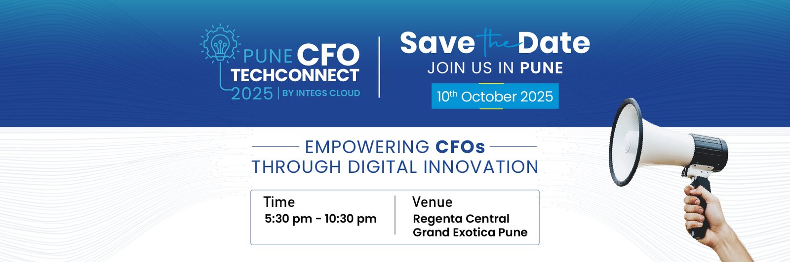 CFO TechConnect 2025 event home banner