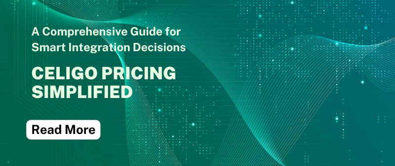 Celigo pricing overview with different plans and features, helping businesses choose the best integration solution based on their needs.