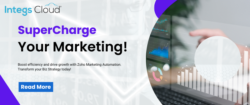 Zoho Marketing Automation workflows for boosting marketing efficiency and growth.