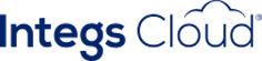 Integs Cloud Logo Blue