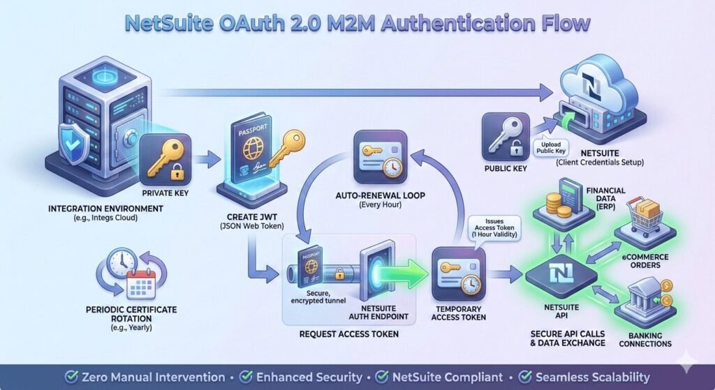Modern NetSuite integrations. Powered by OAuth 2.0