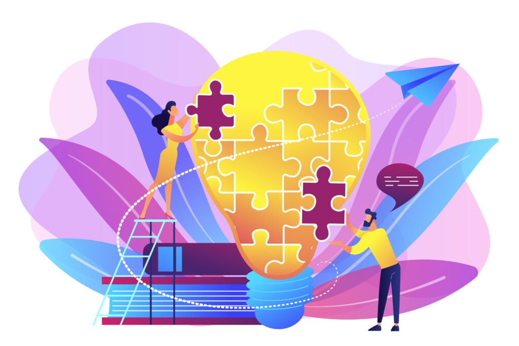 Vision statement concept vector illustration.