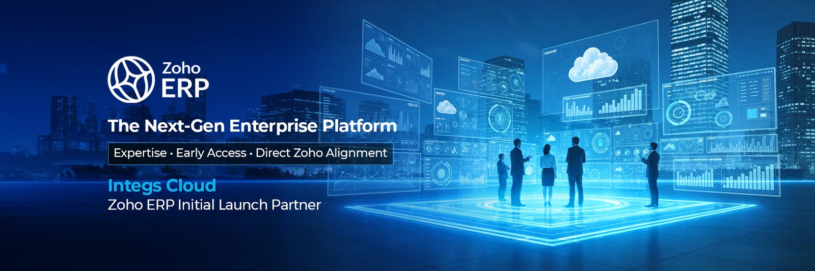 Zoho ERP Initial Partner Integs Cloud