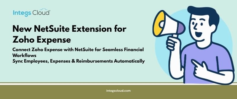 New NetSuite Extension for Zoho Expense available now