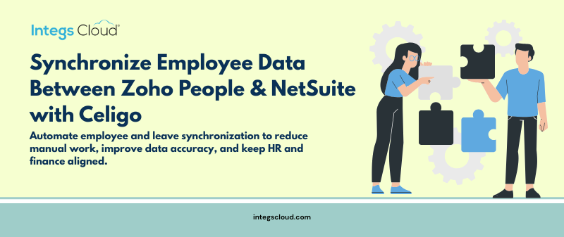 Zoho People to Oracle NetSuite Integration with Celigo