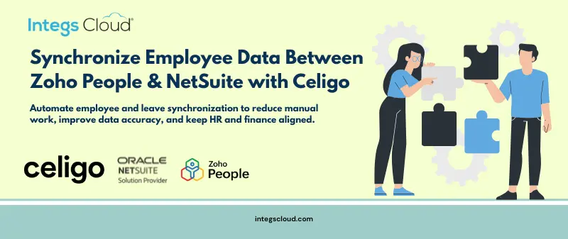Zoho People to Oracle NetSuite Integration with Celigo